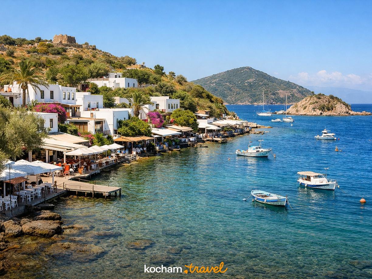 Dzień 4: Wyprawa w głąb półwyspu – Artystyczne Gümüşlük w Bodrum