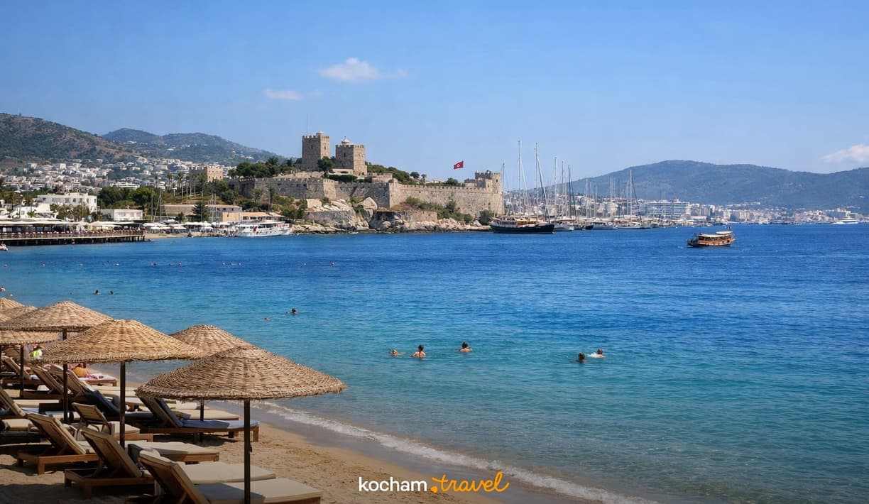 Ilustracja do tematu: Gotowy plan podróży: wyjazd do Bodrum w Turcji na tydzień