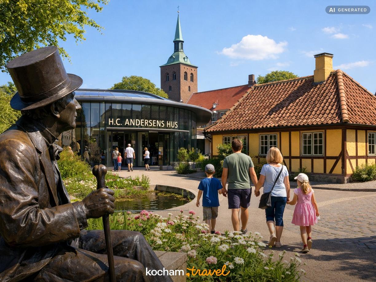 Dzień 1: Śladami Hansa Christiana Andersena w Odense