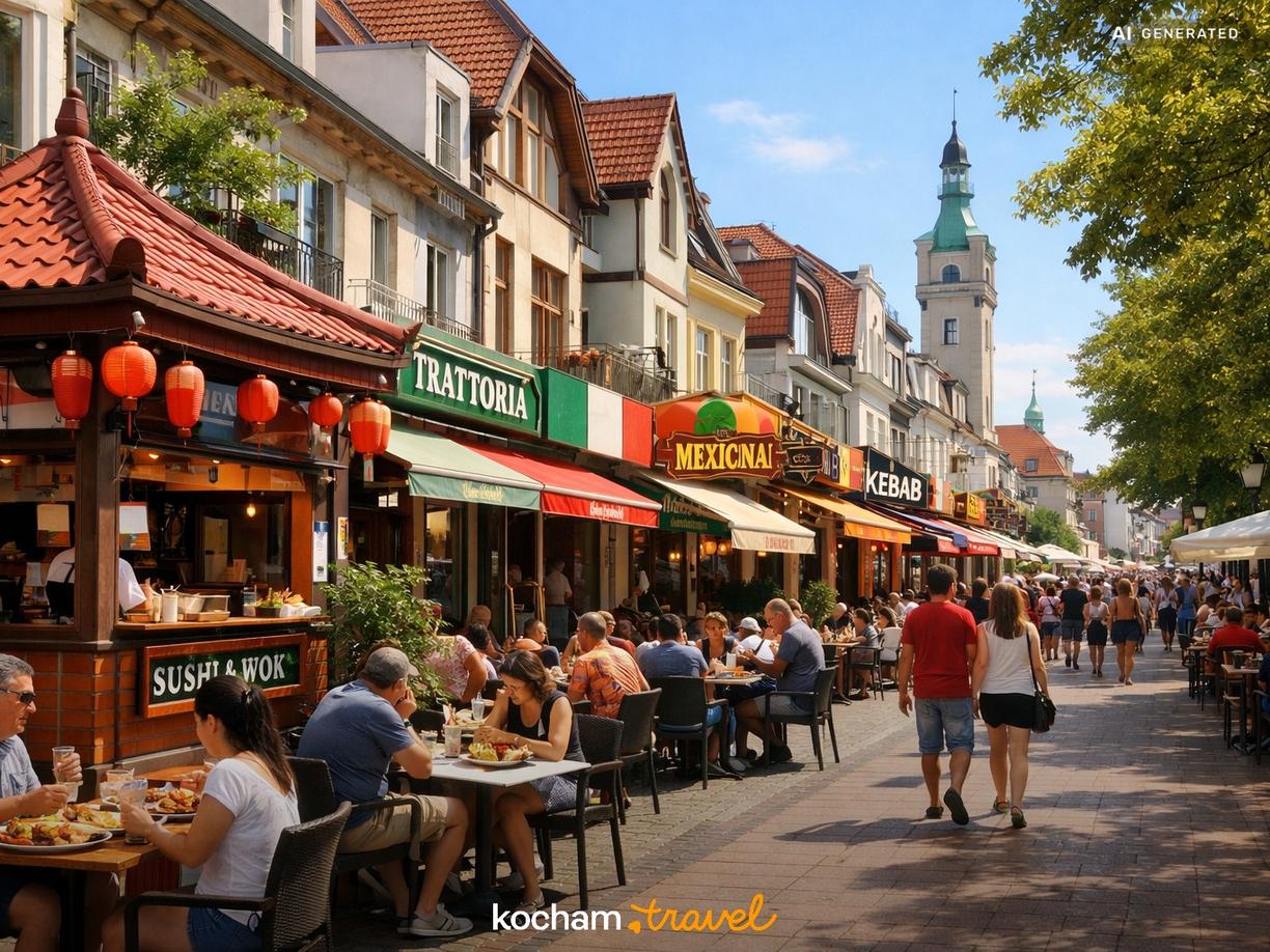 Kulinarna różnorodność: Kuchnie świata w Sopocie w Sopot