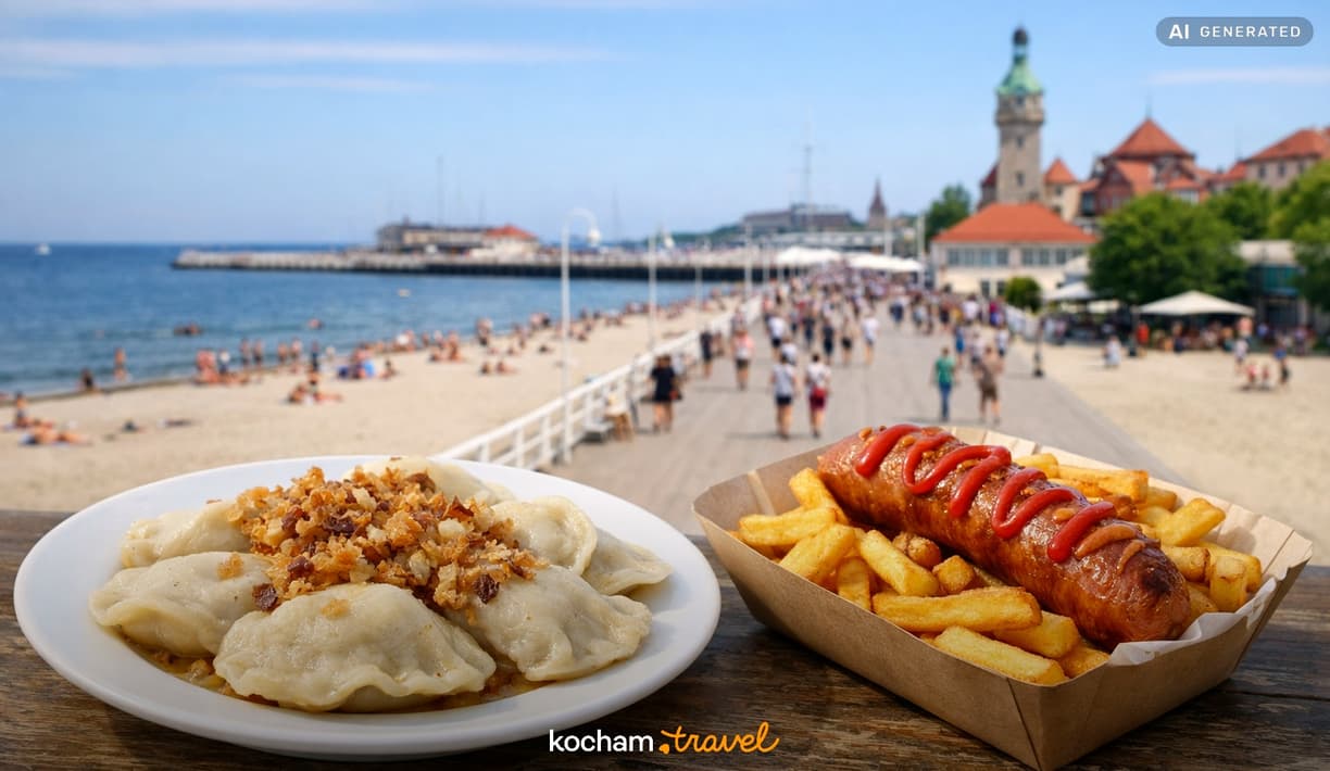 Ilustracja do tematu: Sopot: gdzie zjeść — lokalne klasyki i street food?