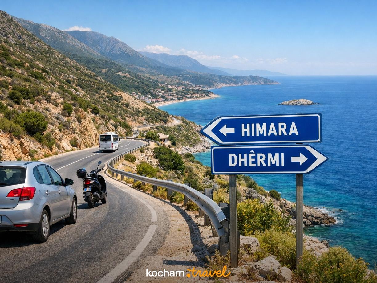 Transport i poruszanie się po okolicy w Himara