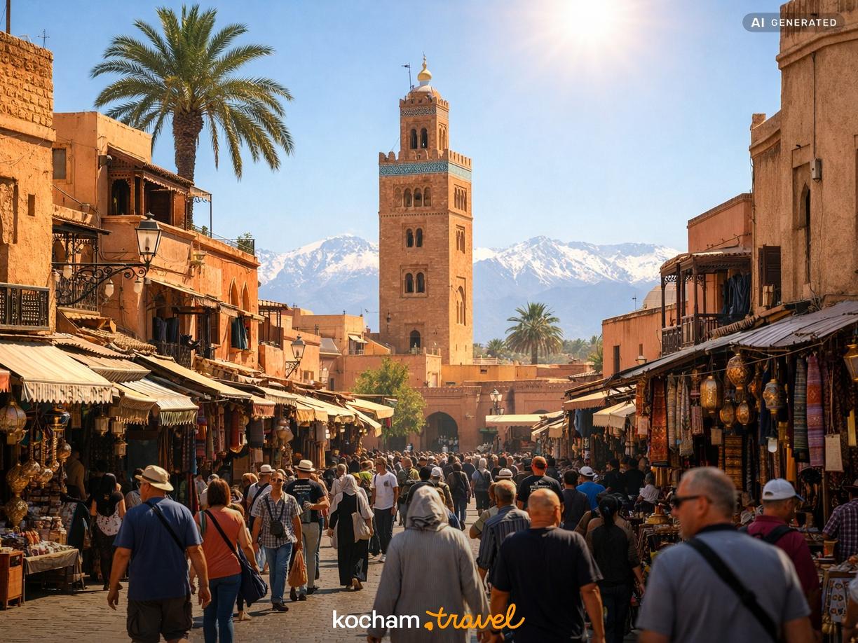 Dlaczego Marrakesz to idealna ucieczka przed zimą? w Marrakesz