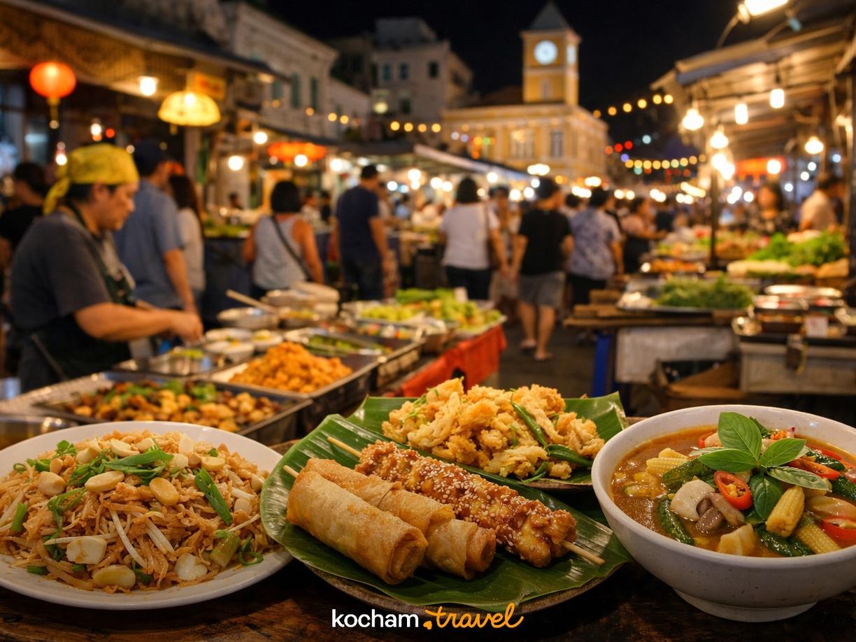Wegetariański Street Food na Phuket – Gdzie Szukać i Co Zamówić? w Phuket