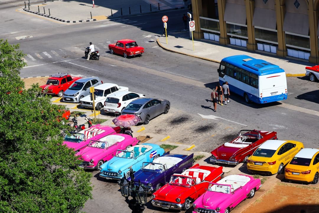 Dworzec autobusowy na Kubie