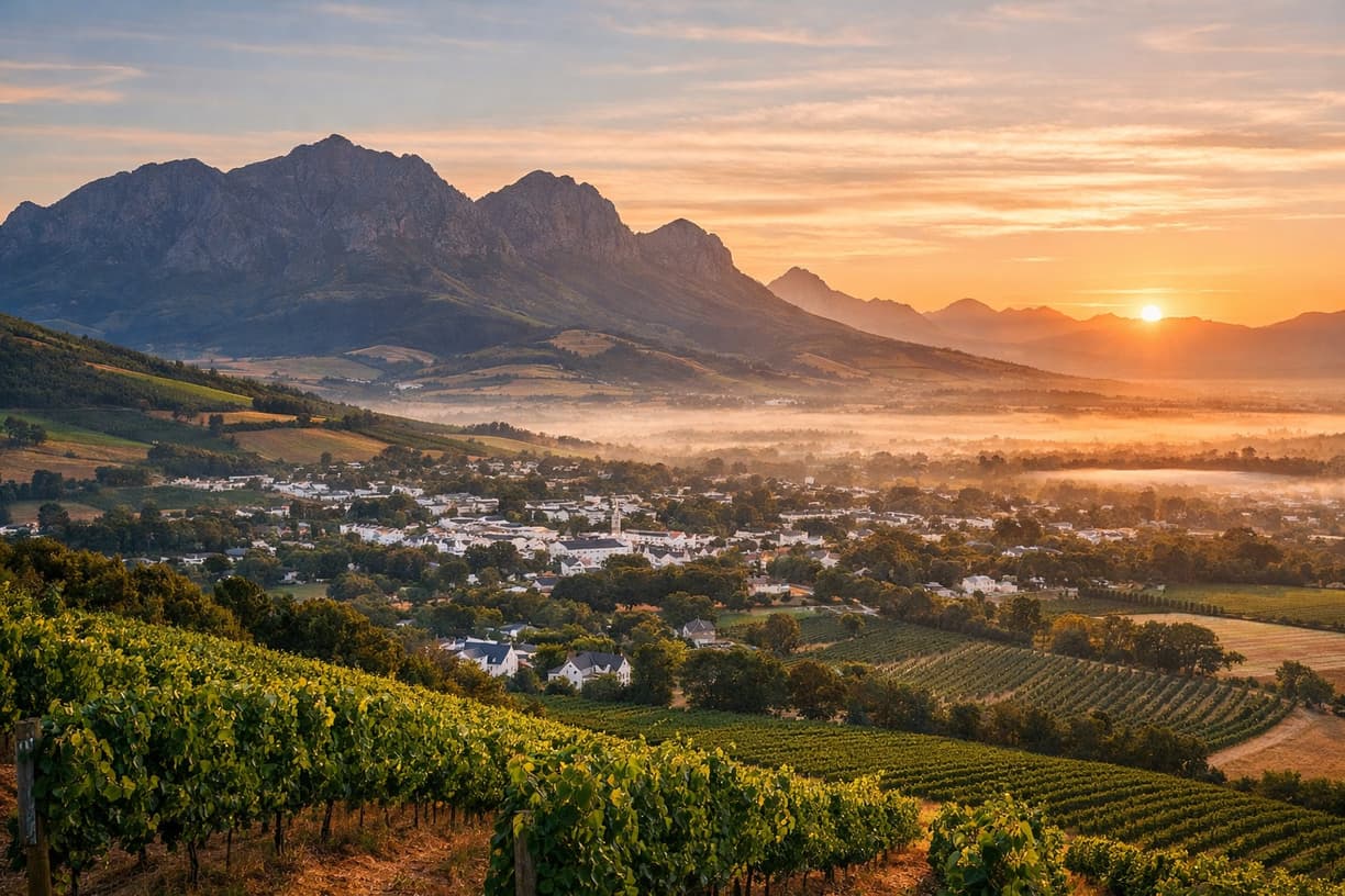 Masz pytania dotyczące podróży do Stellenbosch? w Stellenbosch