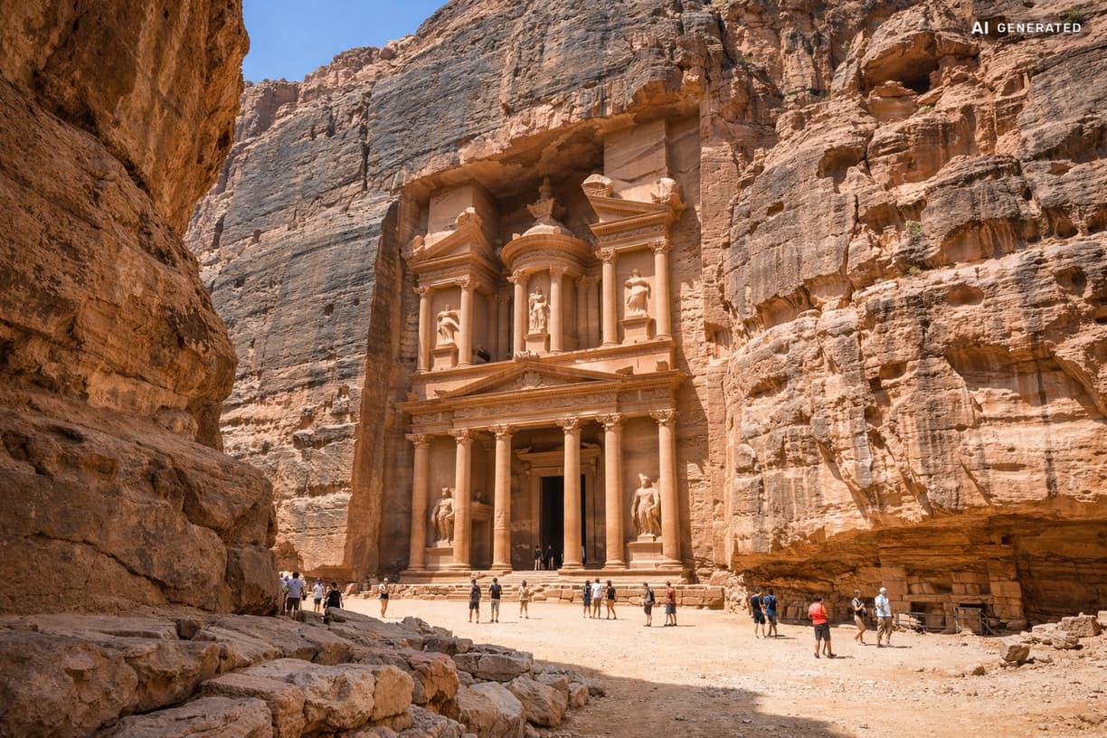 Chcesz zoptymalizować swój czas w Jordanii? w Petra