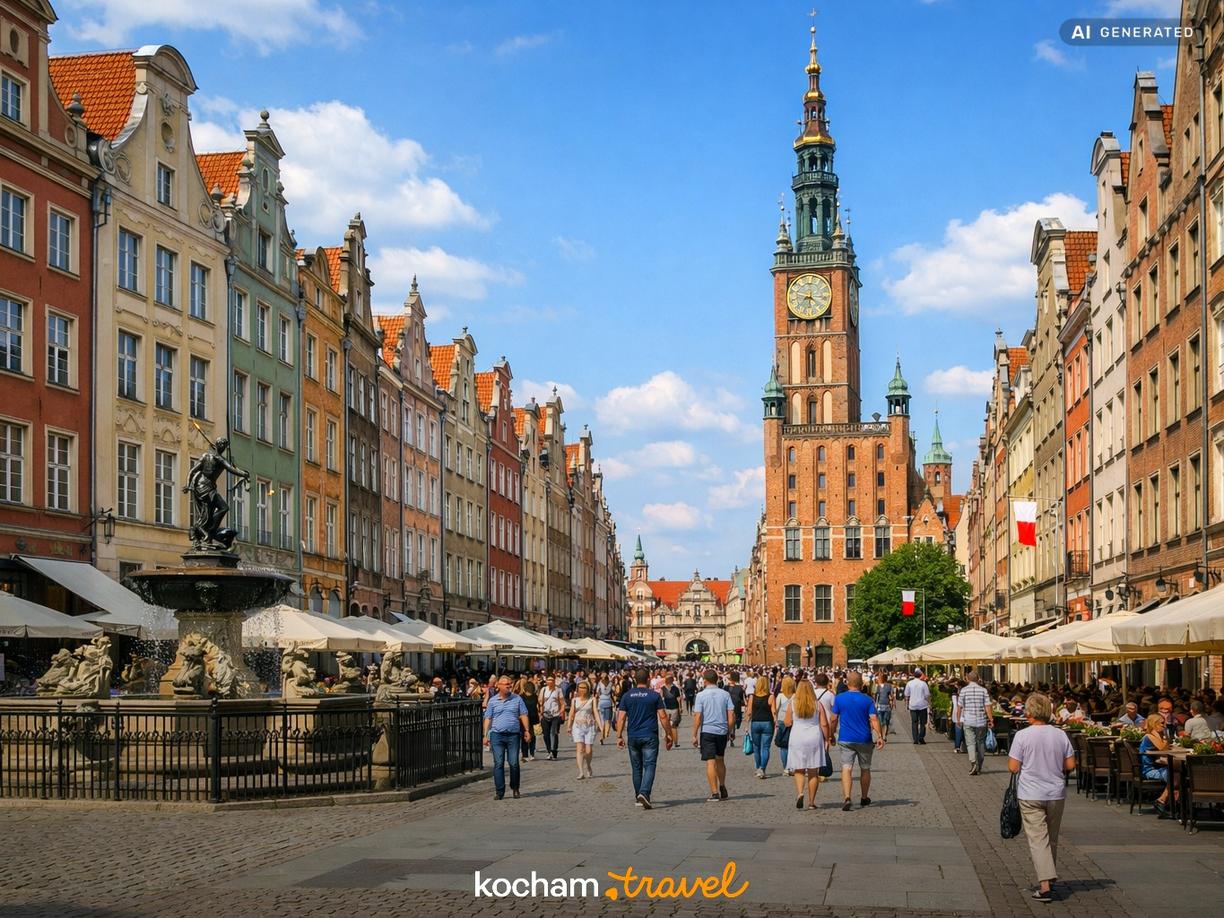 Dzień pierwszy: Serce Głównego Miasta w Gdańsk