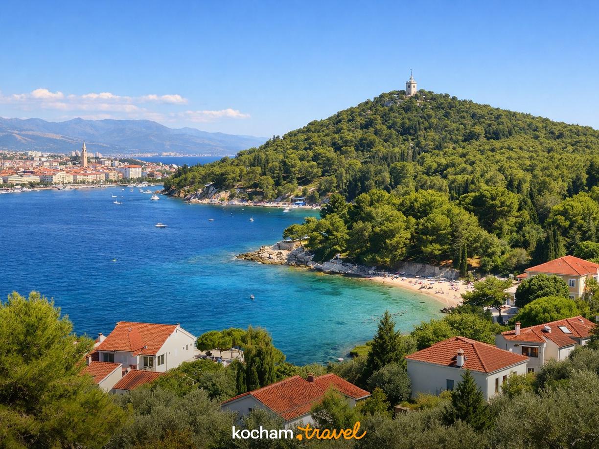 Meje – zielona oaza u stóp wzgórza Marjan w Split