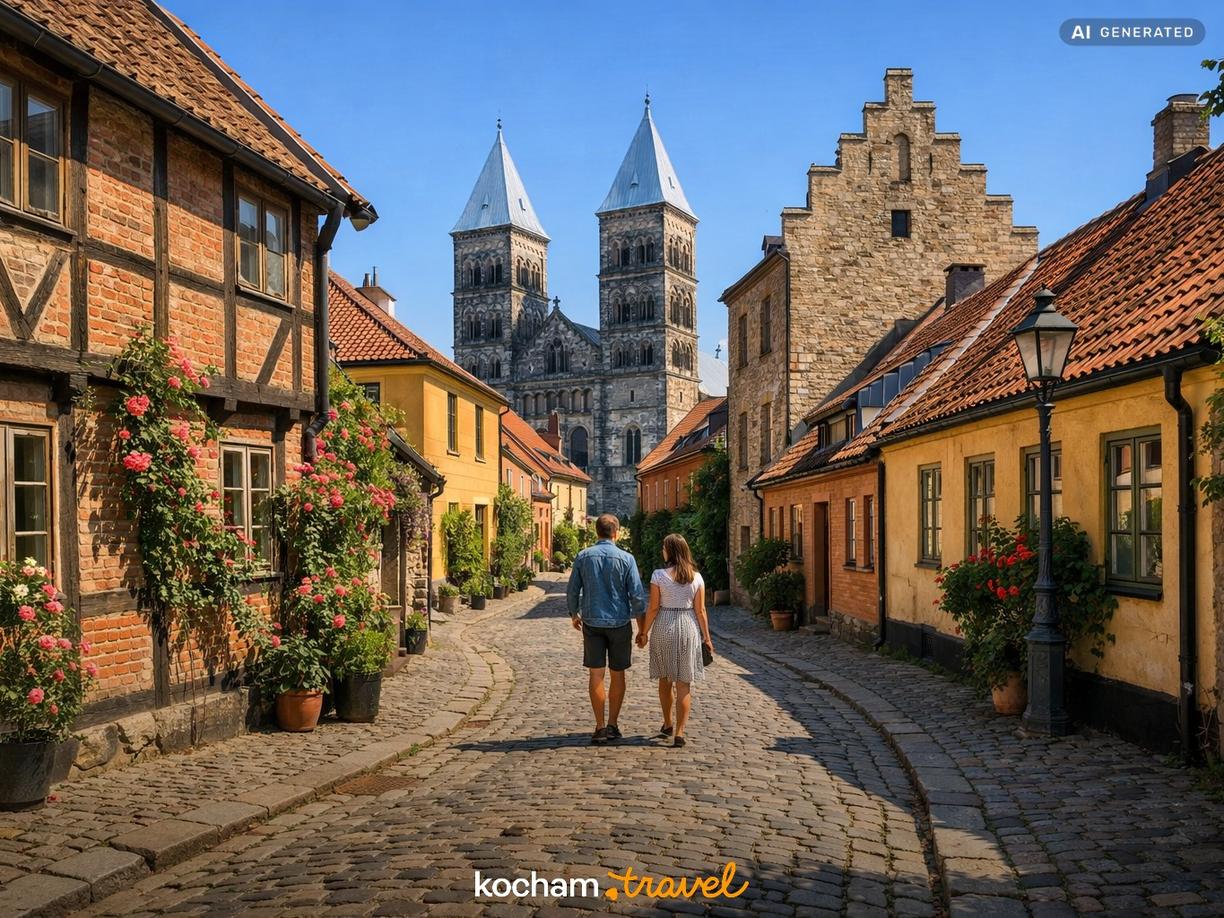 Historyczne Centrum (Kulturkvadranten) – Romans w sercu miasta w Lund