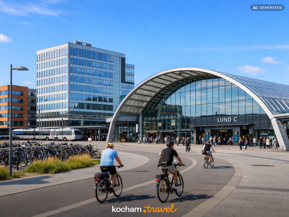 Dzielnica Väster (Zachód) – Nowoczesna baza wypadowa w Lund