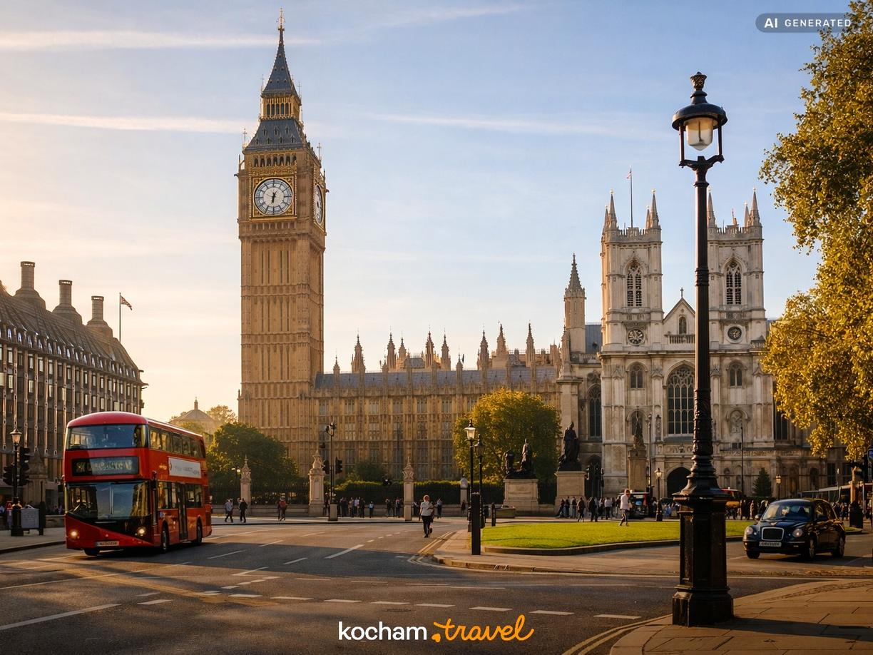 Poranek pierwszego dnia: Westminster i serce monarchii w Londyn