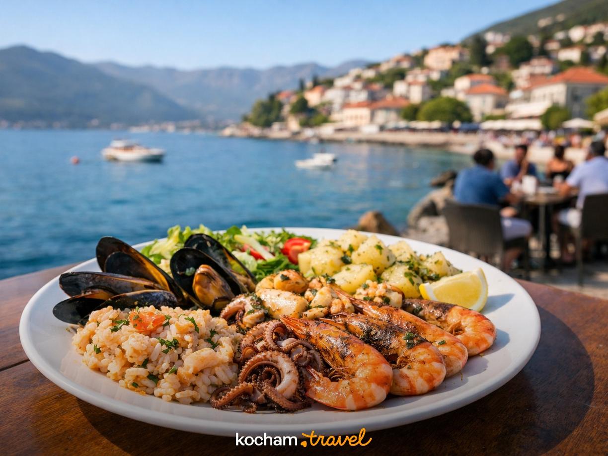 Koszty wyżywienia i wizyt w restauracjach w Herceg Novi