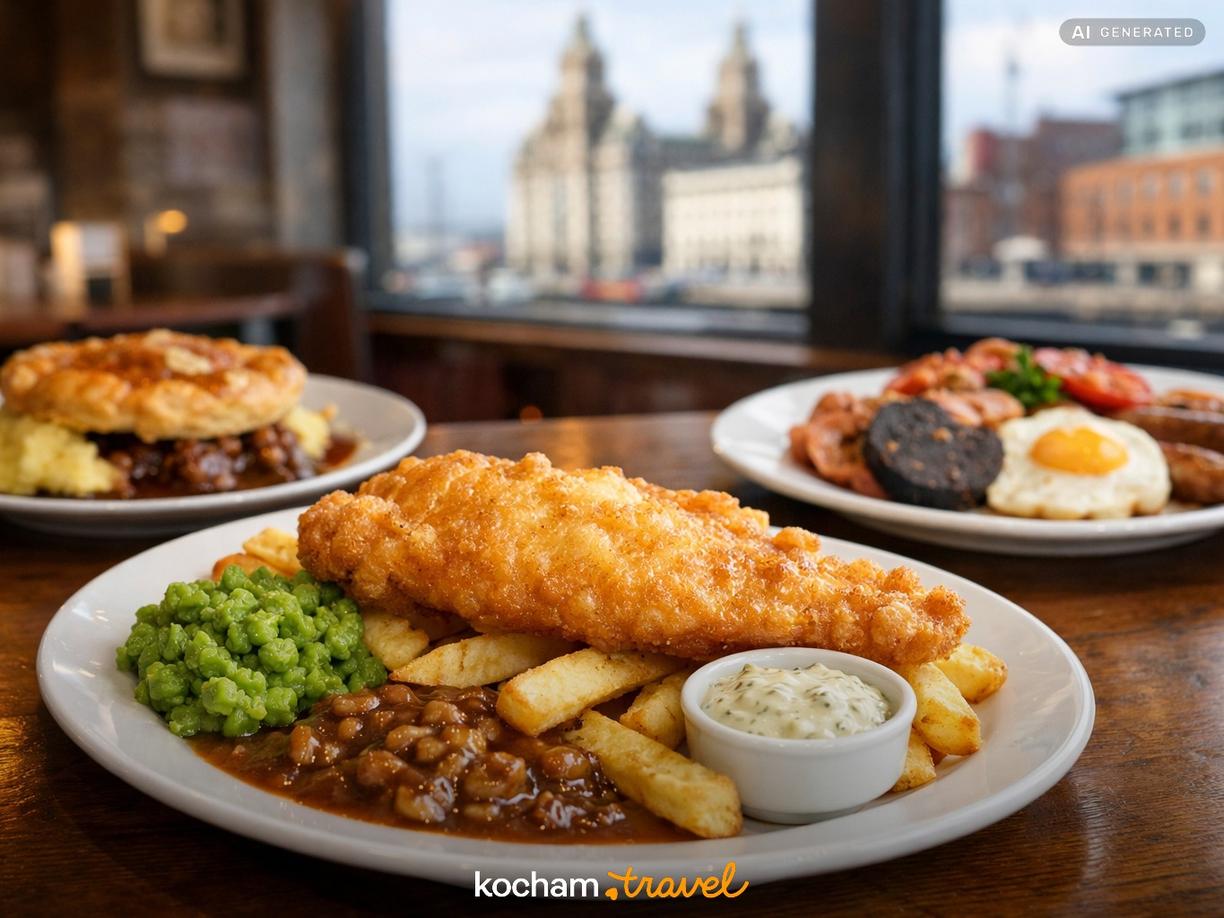 Koszty podróży: Wyżywienie i lokalna gastronomia w Liverpool