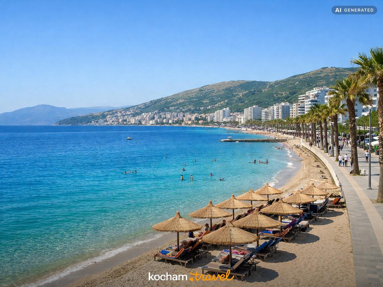 Najpiękniejsze plaże i relaks nad morzem w Vlora