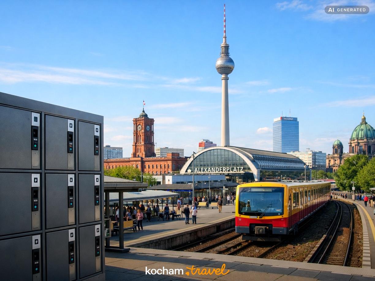 Cennik przechowania bagażu na stacjach kolejowych w Berlin
