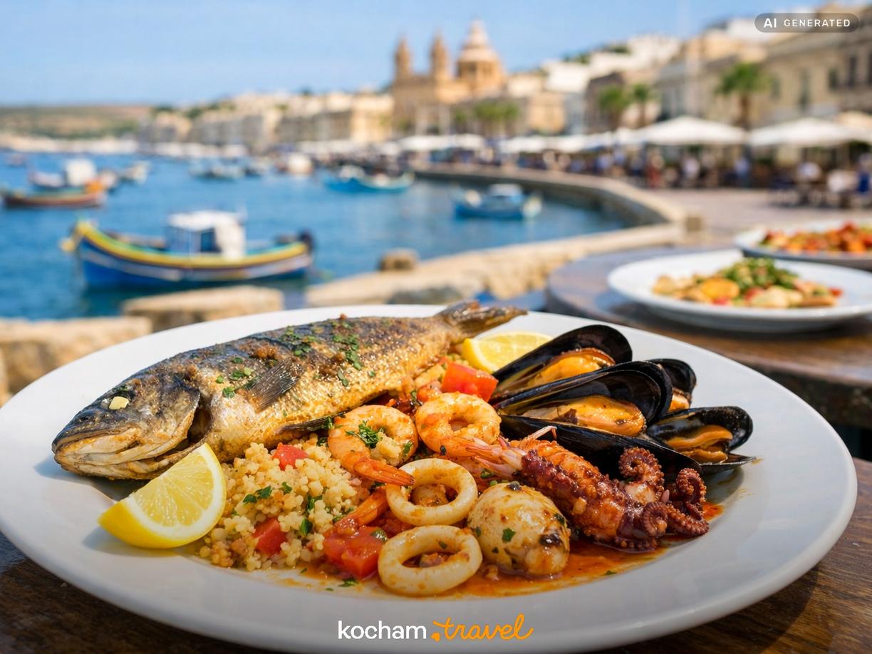 Wyżywienie i ceny w maltańskich restauracjach w Malta