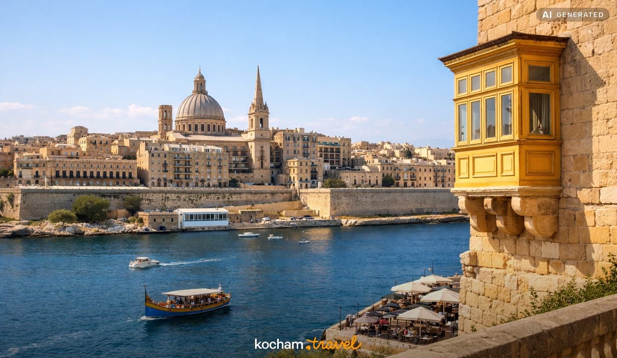 Ilustracja do tematu: Malta: ile kosztuje tydzień wyjazdu — przykładowy budżet?