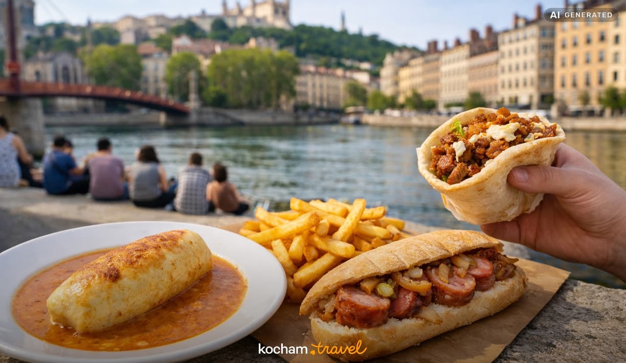 Ilustracja do tematu: Lyon: gdzie zjeść — lokalne klasyki i street food?