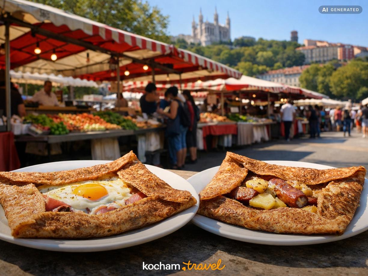 Lokalne targi – Marché de la Croix-Rousse w Lyon