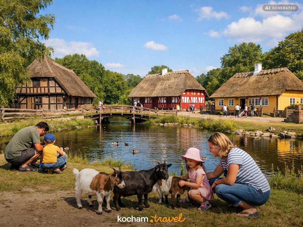 Dzień 2: Rodzinne atrakcje i Wioska Fiońska w Odense