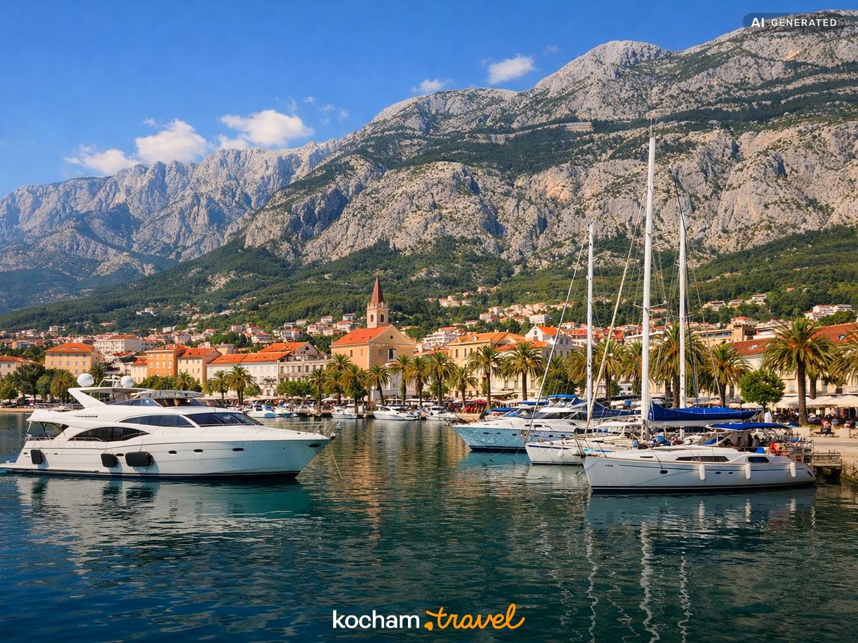 Makarska jako baza wypadowa na dłuższy urlop w Makarska
