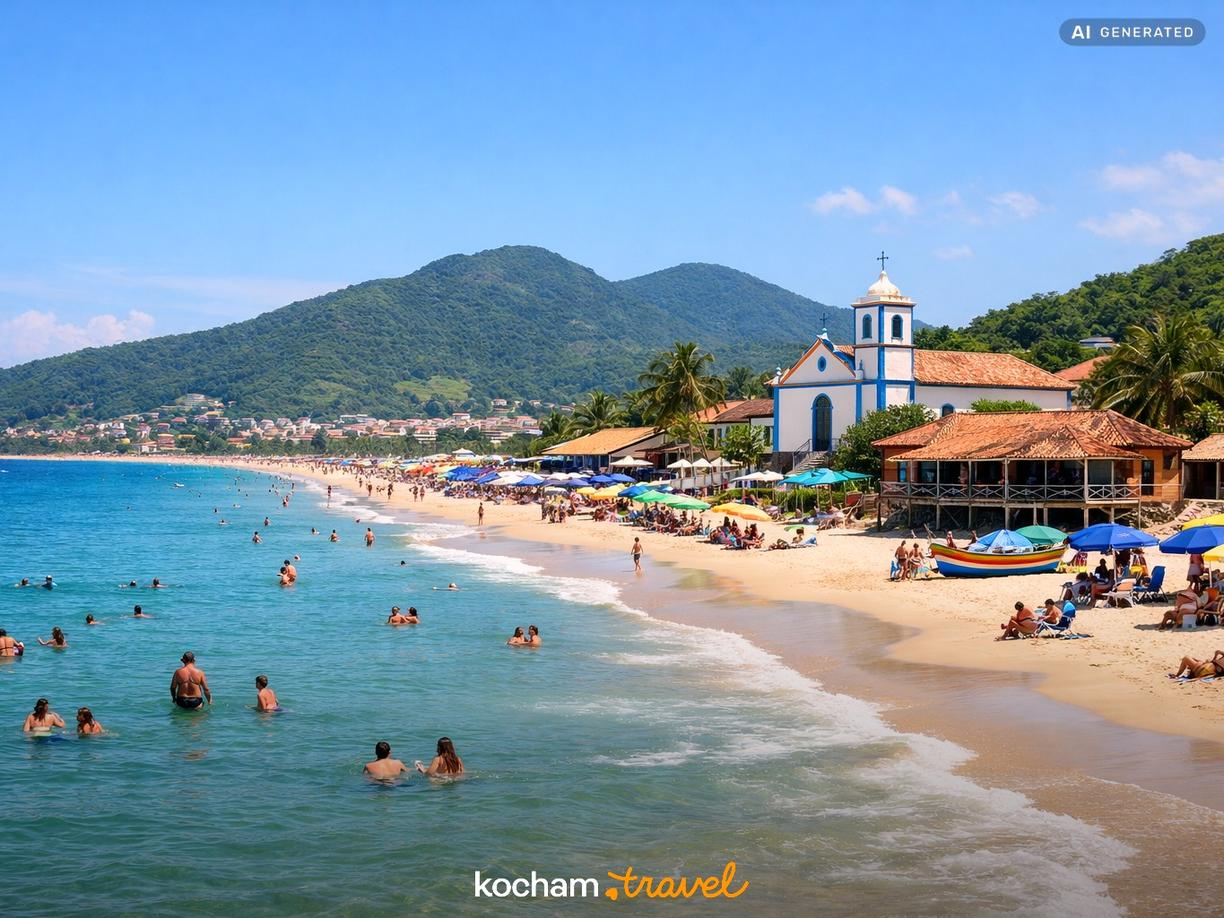 Dzień 6: Plażowanie na północy i kultura wyspy w Florianópolis
