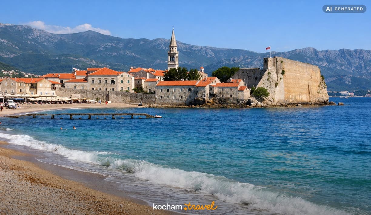 Ilustracja do tematu: Budva: jak dojechać i gdzie spać — przejrzysty plan?