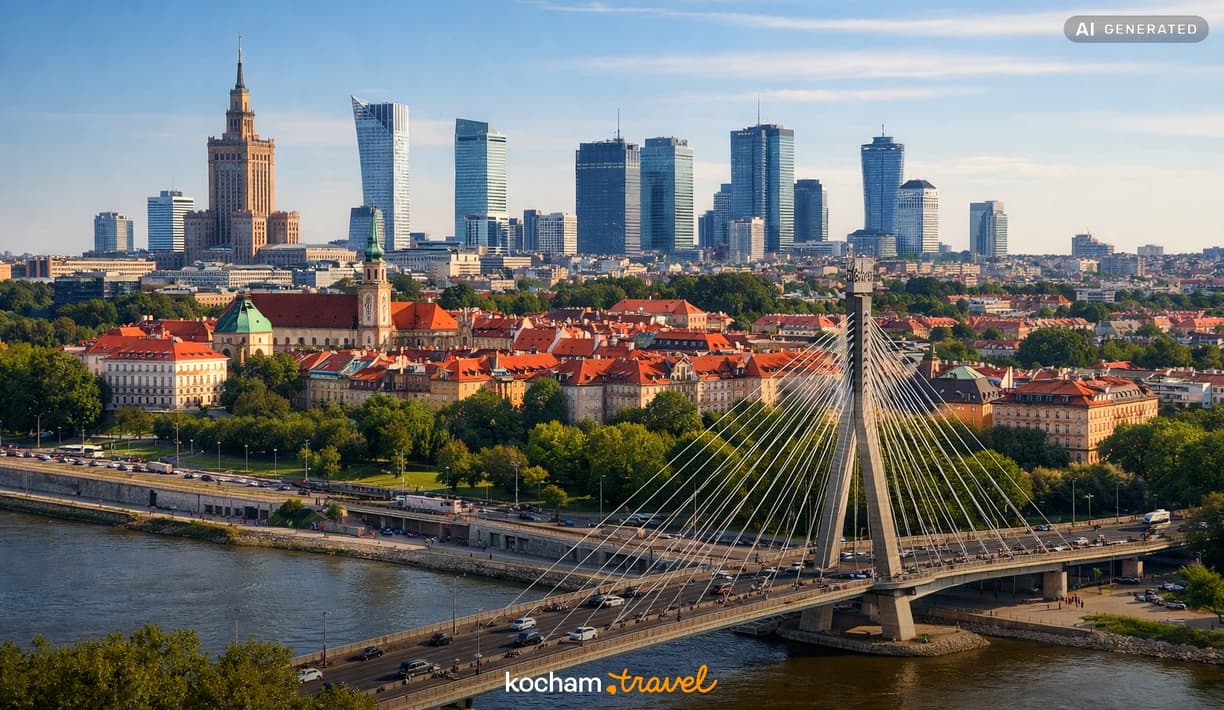 Ilustracja do tematu: Warszawa: najlepsze punkty widokowe i zdjęcia?