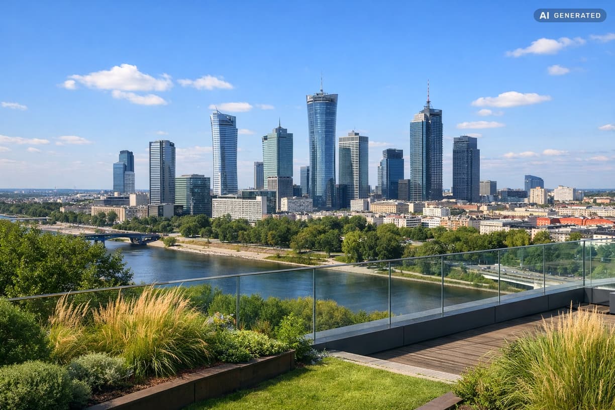 Szukasz więcej ukrytych punktów widokowych? w Warszawa