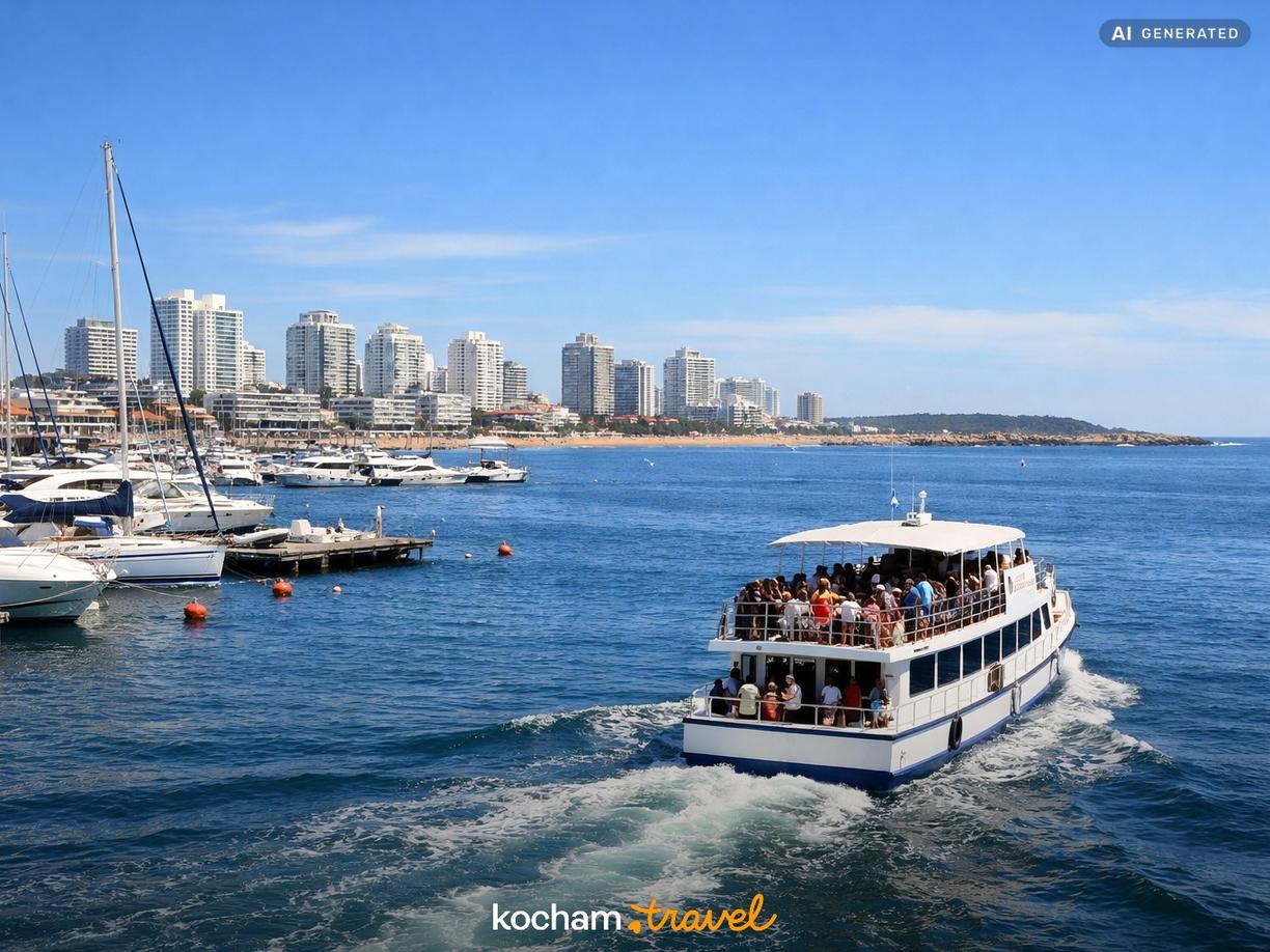 Jak wygląda rejs na wyspę z Punta del Este? w Punta del Este