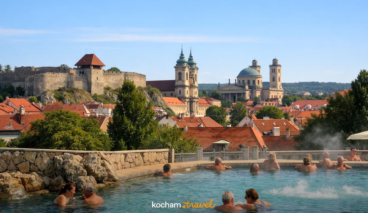 Ilustracja do tematu: City break w Egerze na Węgrzech: weekend śladami historii i relaks w gorących źródłach.