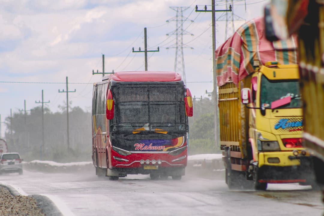 Lokalny transport publiczny Le Truck na Moorea