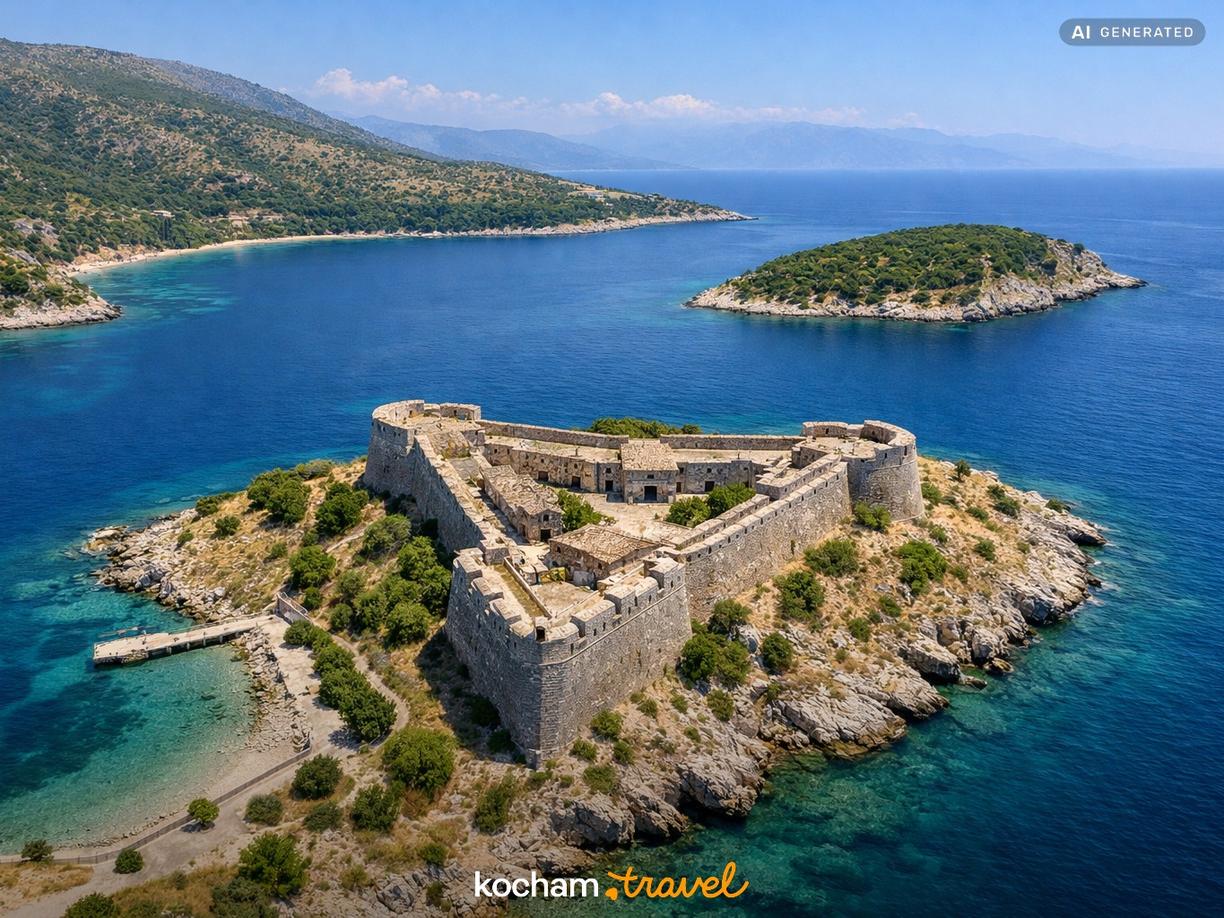 Twierdza Porto Palermo – historia i tajemnice w Himara