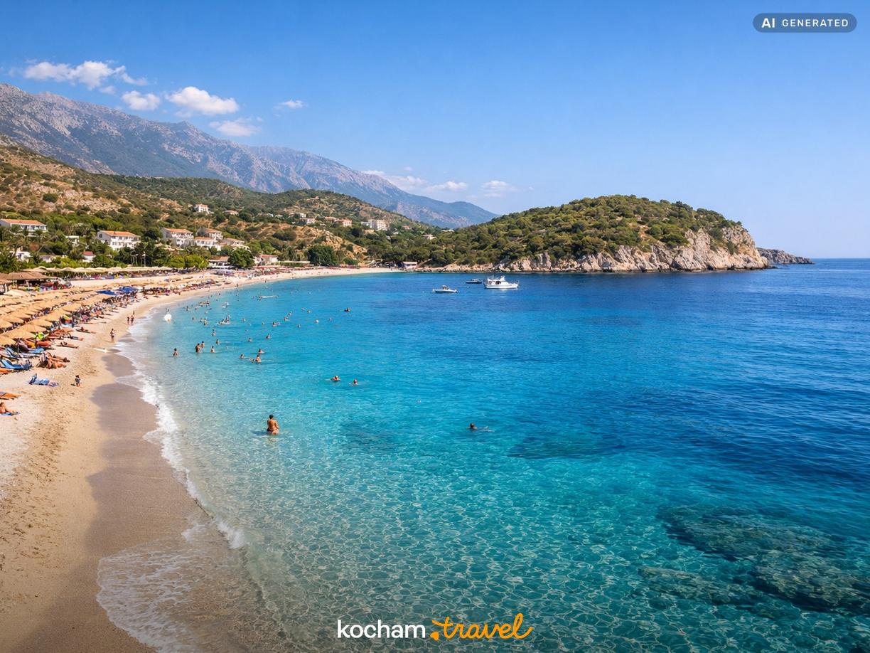 Najlepsze plaże w Himarze i okolicach w Himara