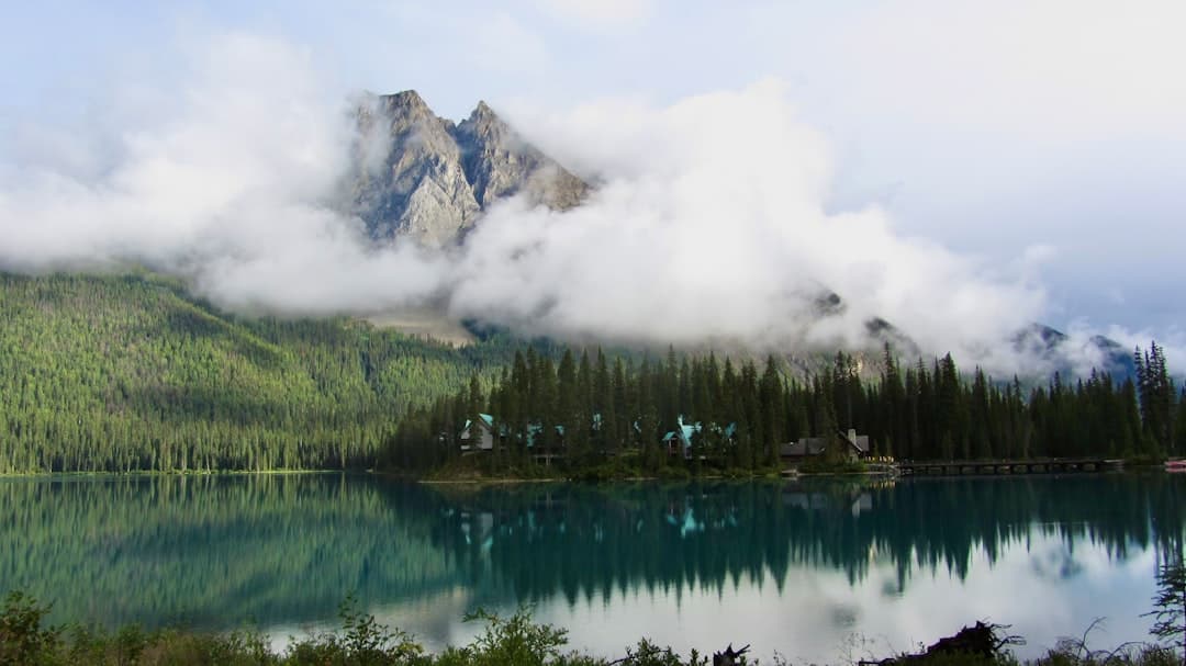 Piękny krajobraz Banff National Park