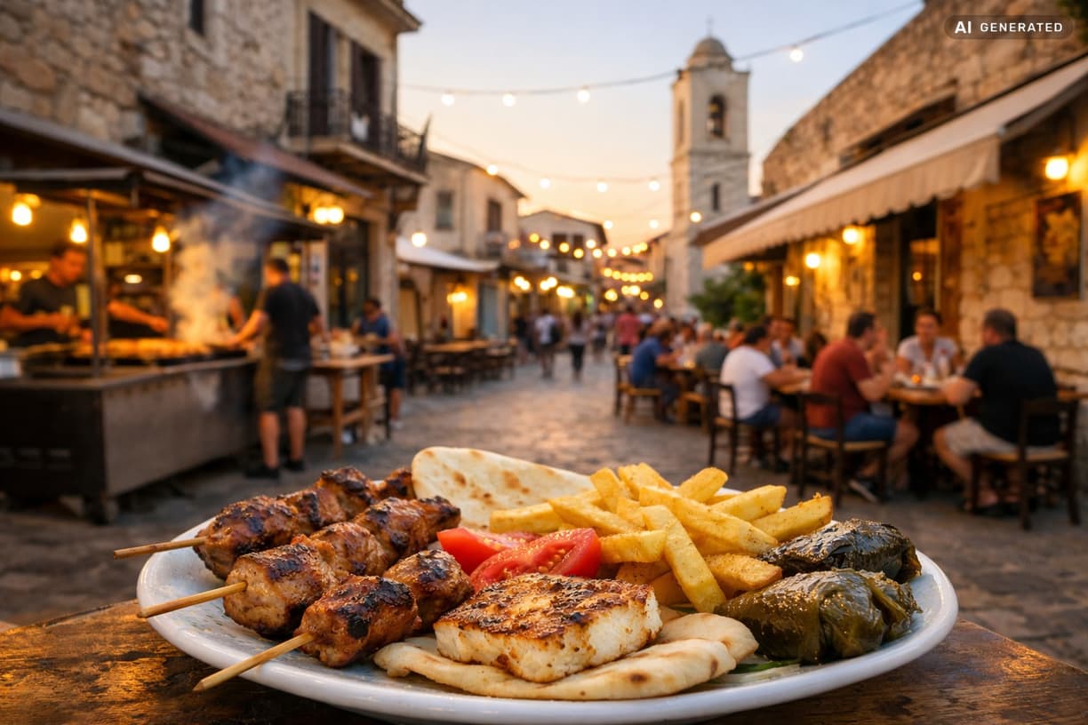 Szukasz kulinarnych ukrytych perełek? w Limassol