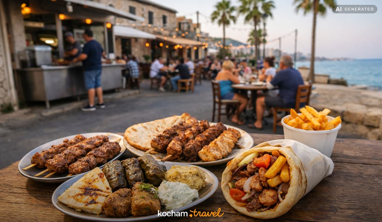 Ilustracja do tematu: Limassol: gdzie zjeść — lokalne klasyki i street food?