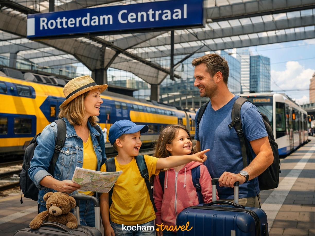Transport i noclegi: Logistyka rodzinnego wyjazdu w Rotterdam