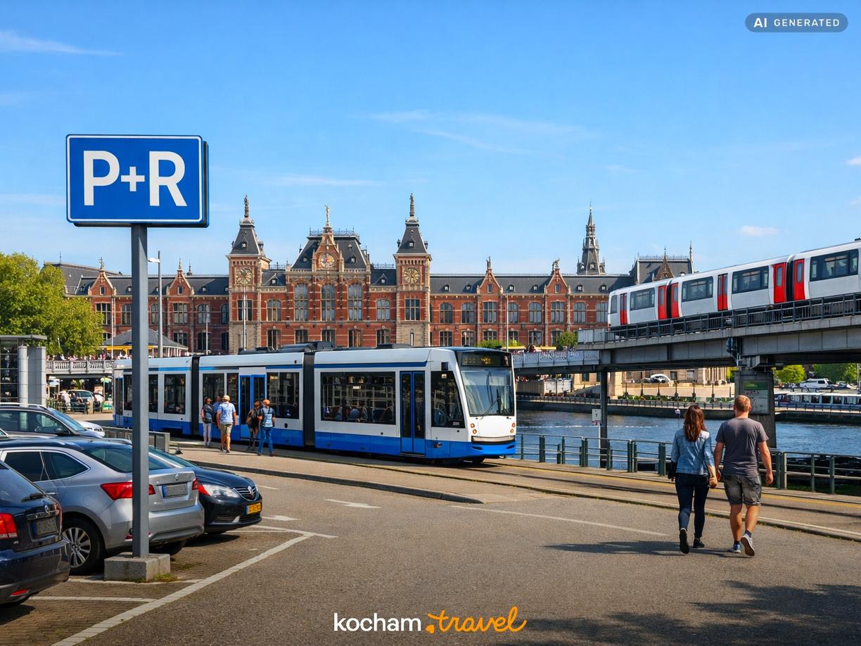 System Park and Ride (P+R) – Najlepsza opcja w Amsterdam