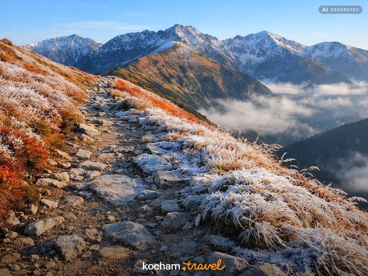 Bezpieczeństwo i jesienne warunki w Tatrach w Zakopane