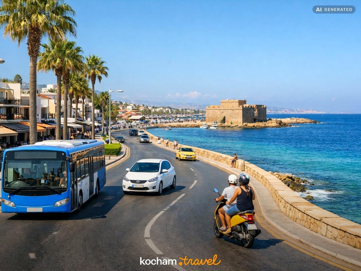 Transport w Pafos i na całym Cyprze w Pafos