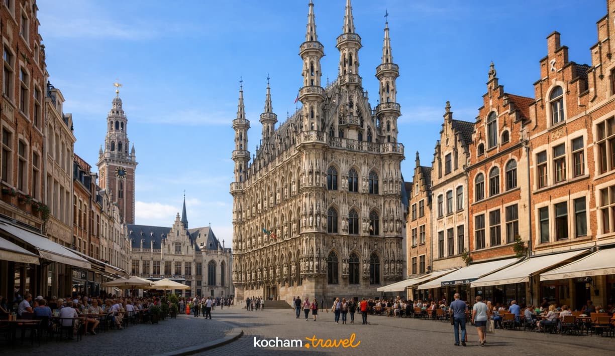 Ilustracja do tematu: Gotowy plan zwiedzania: Leuven, Belgia - 5 dni
