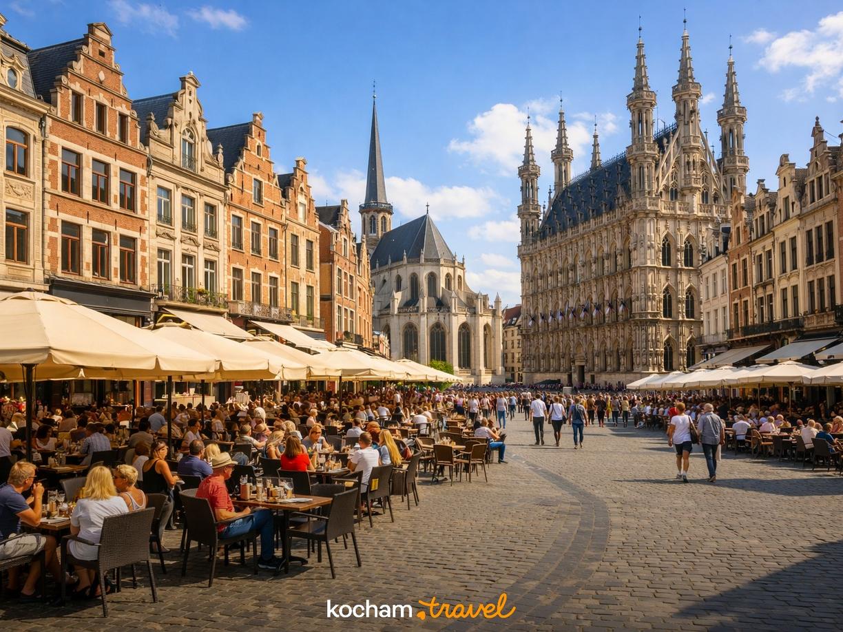 Dzień 1 - Serce historycznego Leuven w Leuven