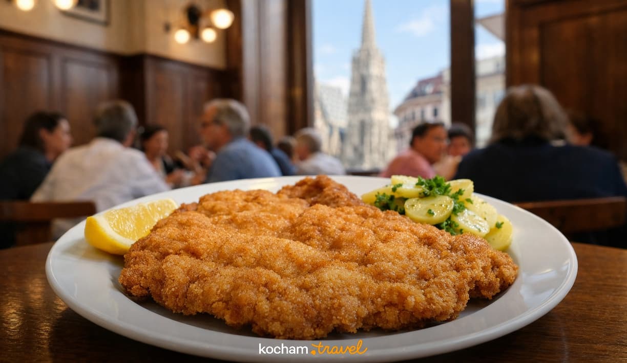 Ilustracja do tematu: Austria. Prawdziwy Wiener Schnitzel w Wiedniu – jak go rozpoznać i gdzie zjeść ten najlepszy?