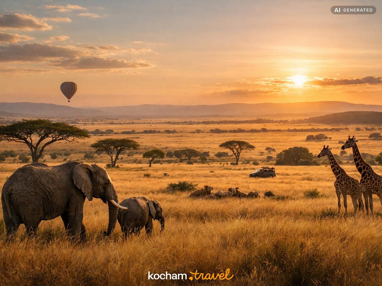 Kenia – klasyczne safari i dzika przyroda Masai Mara w Afryka