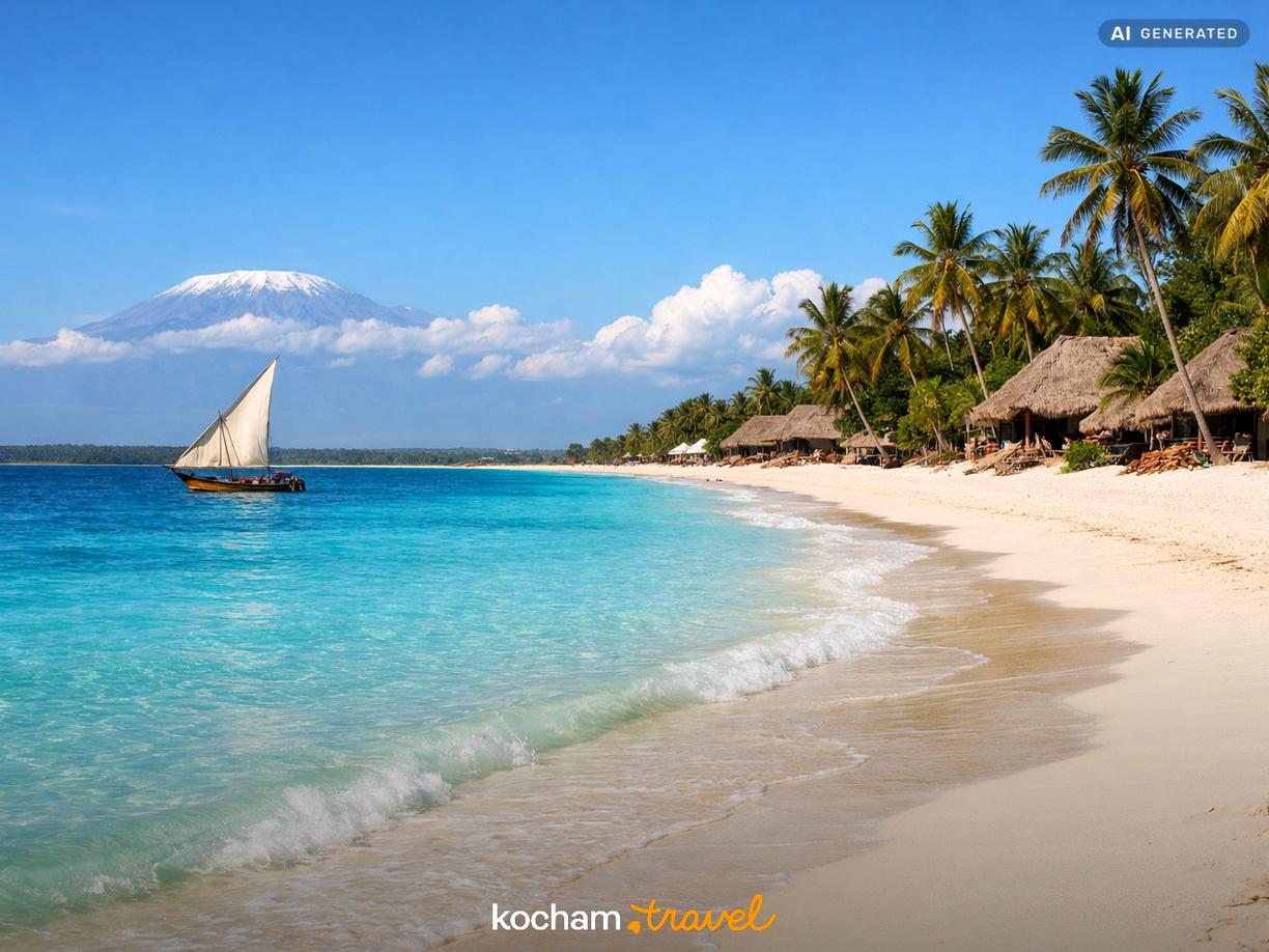 Tanzania – esencja afrykańskiej przygody i plaże Zanzibaru w Afryka