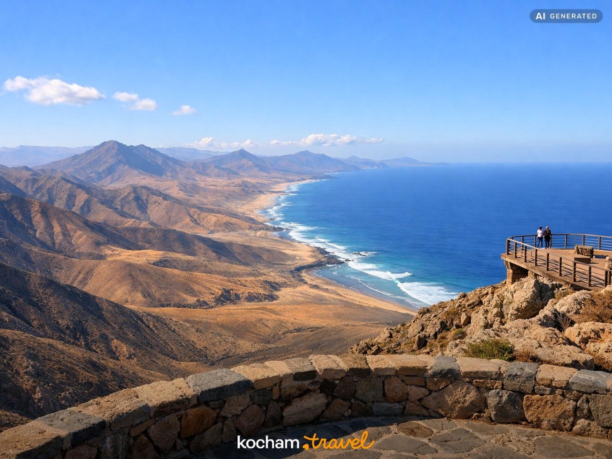 Najlepsze Punkty Widokowe na Fuerteventurze w Fuerteventura