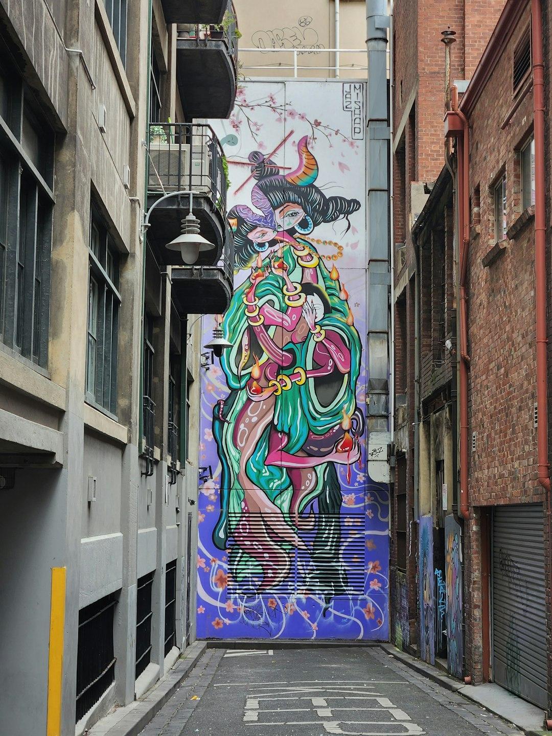 Festiwal sztuki ulicznej w Melbourne
