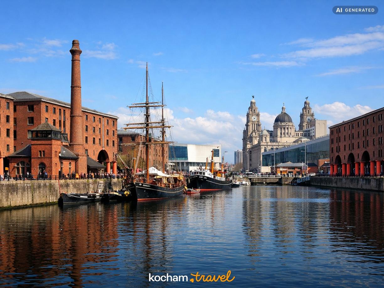 Royal Albert Dock i dziedzictwo portowe w Liverpool